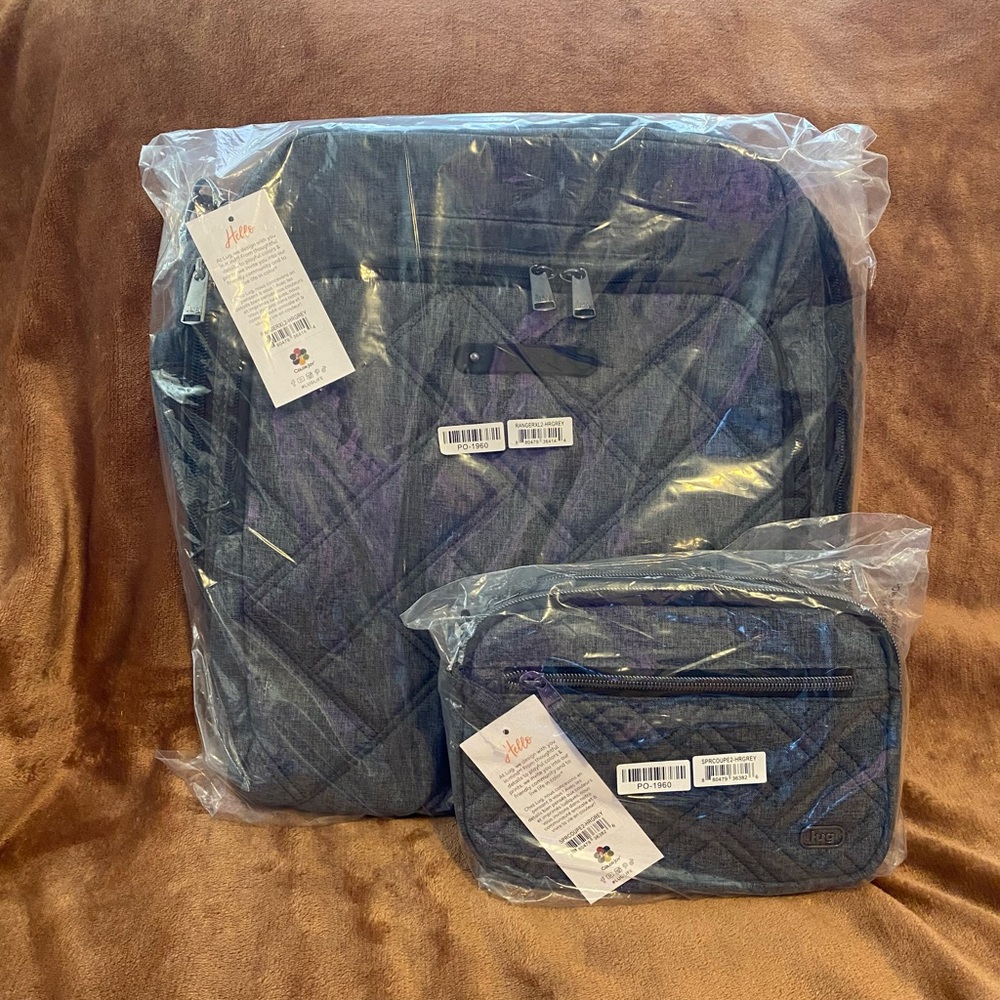 NWT Lug Ranger XL and Super Coupe 2 - Heather Grey